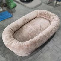 Large Plush Washable Adult Dog Bed House 5XL: 165x100x25cm