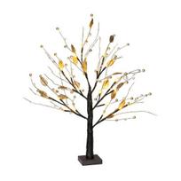 22  Berry Blossom Twinkling Tree with Lights 24 LED Lighted Branches Artificial auksinė