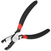 6/9In Screw Extractor Pliers Efficiently Remove Stripped Screws Wire Stripper Pliers with Nonslip Handle Damaged Screw Extractor red