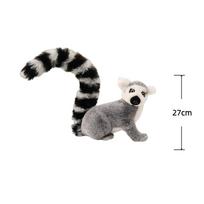 Lemur Plush Toys Simulated Monkey Stuffed Doll Adorably Animal Toys Hobbies Collection Home Decor Toys Birthday Surprise Gifts