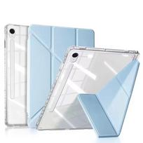 Y-fold Stand Tablet Case for Samsung Tab S11 S10 S9 S8 Plus S7 FE A11 A9 A8 S6 Lite Cover Hard HD Clear Shockproof Cases 11 12.4 Tab A8 2021 10.5