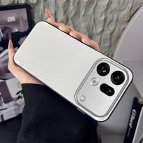 For OPPO Find X9S Pro Case Matte Fine Grain PU Leather Silicone Phone Cover For OPPO Find X9 S Pro Shell New Arrivals Shockproof OPPO Find X9s Pro balta