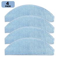 Mopų valymo priedų rinkinys Laresar ir Lubluelu robotams siurbliams 4 PACK white