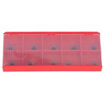 10pcs CNC Carbide Insert Blade TCMT110204 VP15TF Turning Tool For Stainless Steel Processing raudona