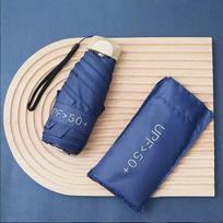 50% Off High SPF Sun & Rain Umbrella: Compact, UV Blocking, Sunburn Prevention rožinė