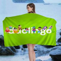 D-Duolingos Microfiber Beach Towel Absorbent Quick dry Soft Yoga Swimming Resort Mountain Climbing Towel Cotton 30x30cm
