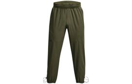 Under Armour Unstoppable Knitted Sweatpants Men's Green Moderate Straight Fit Pants 1370986-390 XL