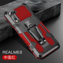 Armor Case For OPPO Realme 6 Shockproof Belt Clip Holster Cover for OPPO Realme 6 6i RMX2001 Realme6 Coque Funda For Realme 6