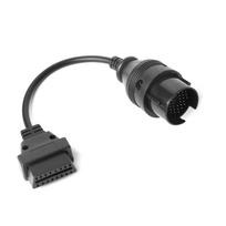 Plug & Play OBD2 adapteris 38 kontaktų vyriškas OBD skenavimo įrankio laidas Profesionali diagnostikos jungtis Automobilių servisas juoda