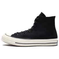 Converse Chuck 70 High Heritage spalvos zomšiniai - Black Bite The Dust Unisex sportbačiai Egret A09474C 35 black