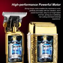 Bestauty Electric Hair Clipper Hair Trimmer Men s Beard Razor Shaver Haircut Kit with 4 Guide Combs USB Rechargeable auksas
