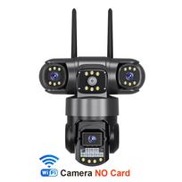 V380 Pro WiFi IP Kamera Lauko 12MP 6K Trijų Lęšių Trijų Ekranų Saugos Vaizdo Monitorius Naktinio Matymo Vandeniui Atsparios CCTV Kameros Only Camera