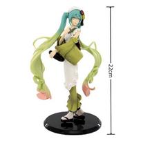 Naujas Anime Hatsune Miku kimonas Virtuali dainininkė Manga figūrėlė Hatsune Miku PVC veiksmo figūrėlė Kawaii žaislas mergaitės dovana