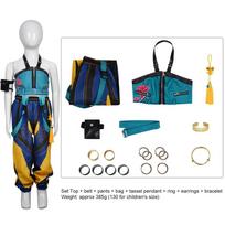 New Anime Kids Girl Roleplay Cosplay Costumes Zoey Full Costume Set for K-pop Halloween Carnival Party Suits Clothes Outfit 120