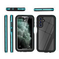 IP68 atsparus vandeniui dėklas Samsung Galaxy A37 A17 A55 A26 A56 5G 360 apsaugantis sandarus kietas dėklas Samsung A15 A25 A35 A354G atsparus smūgiams SAMSUNG A56 5G mėlyna