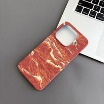 For Xiaomi 15T Pro Case For MagSafe Magnetic Wave Pattern Texture Lightweight PC Hard Cover For Mi 15T Shell Non-Slip Bumper xiaomi 15T Pro oranžinė