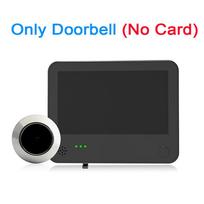 Tuya Smart WIFI Video Doorbell Camera 4.3 Inch Screen 120°Wide-Angle Monitoring Night Vision PIR Motion Detection Digital Bell