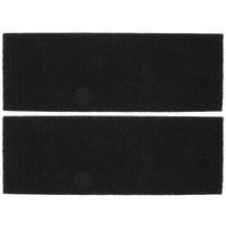 2 Pcs Cat Litter Box Filter Cotton Portable Pet Household Deodorizer Cushions Activated Carbon 25.50X9.00X1.90CM juoda