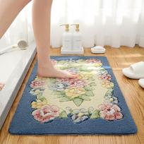 Yuan Sha Absorbent Non-Slip Bathroom Door Mat 40x60 cm