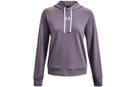 Under Armour Rival Sweatshirts Women's Purple Hooded Moderate Regular 1369855-530 S
