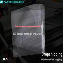 PET Transparent Water-Based Film for HD Projection and Award Printing A4