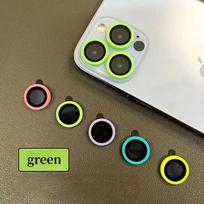 Luminous Ceramic Camera Protector Film For IPhone 17 Pro Max 17Air 17Pro 16 15 14 Plus Lens Ring Tempered Glass Glowing Cap Case For 16ProMax(3pcs