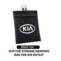 ABCDGB1 Car Air Vent Sunglass Phone Coin Key ID Card Storage Bag For KIA Ceed Sportage Rio K5 K2 Optima Cerato Proceed Venga