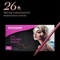 Ben Faner 72-Color Professional Anime Portrait Pencils, including 26 Skin Tones and 50 Vibrant Colors. Anime Character Tones