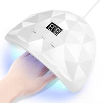 SUN X10 Max UV LED nagų lempa greitam džiūvimui gelinio nagų lako džiovintuvas 66LED namų naudojimui ledo lempa su automatiniu sensoriumi manikiūro salonui AU plug