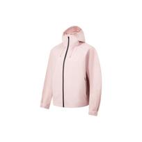 Li-Ning Solid Color Hooded Sports Windbreaker Women outerwear Light-Pink AFDT850-3 L white