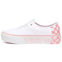 Vans Authentic Series Platform 2.0 Low Top Skate Shoes Women sneaker White Pink VN0A3AV8AHP 35