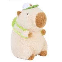 Pink Capybara Capybara Plush Toy Ugly Cute Gift Internet Celebrity Doll Doll Capybara Jun Pillow 25cm