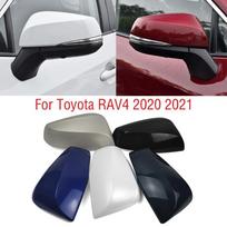 Automobilio sparno durų šoninio veidrodėlio dangtelis gaubtas išorinis galinio vaizdo veidrodėlio dangtelis korpusas namelis Toyota RAV4 RAV 4 unpainted left