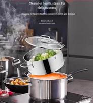 WMF Astoria 24cm daugiafunkcinis sriubos puodas ir garpuodis