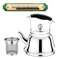 Commercial Stainless Steel Whistling Kettle for Tea & Soup Refill in Restaurants & Homes