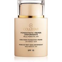 Collistar Even Finish Foundation+Primer 24h Perfect Skin makiažo pagrindas ir bazė SPF 15 atspalvis 3 Sand 35 ml