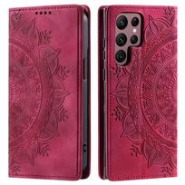 Magnetinis atlenkiamas odinis dėklas Samsung Galaxy S25 S24 Ultra S23 FE S22 S21 S20 S10 S9 Plus Note 20 piniginės kortelių telefono dangtelis Coque Samsung S24 FE
