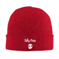 pc Knit Cuff Beanie Sally Face Game Merch Winter Knitting Skull Cap Bonnet Hats