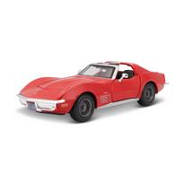 Maisto Chevrolet Corvette 1970 Raudonas Metalinis Modelis Chevrolet Corvette 70 31202RD 1/24 (Baigtas modelis) red