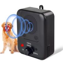 Naujas ultragarsinis lojimo stabdiklis Gyvūnų atbaidytojas Varpelis Lauko Anti Noise Anti Barking Suppressor Šuniukų dresiravimo prietaisas juoda