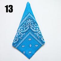 55cm Hip Hop spausdinimo bandana vyrams, moterims, kaštainių žiedų galvos juostos, plaukų juosta, riešo apvyniojimai, kvadratinės skarelės, pasidaryk pats plaukų aksesuarai