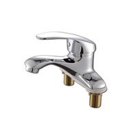 Double-Hole Basin Mixer Faucet