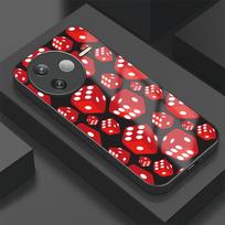 Phone Case For Xiaomi Redmi K80 Pro K70E K30S K30i K20 K60 Ultra K50i K40S K40 Pro Fashion Dice Print Shockproof Glass Cover Redmi K20