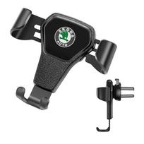 AAAAC1 Car Air Vent Phone Holder Auto Clamp Support Stand Car Air Vent Phone Holder For Skoda Octavia Kodiaq Fabia Superb accessori