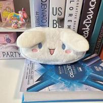 Kirby, Cinnamoroll & Kuromi Plush Pencil Case - Large Capacity Stationery Box 100