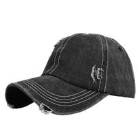 Washed duck tongue hole ancient baseball cap easiest for match women's hat sun protection sun hat men's hat truck hat adjustable