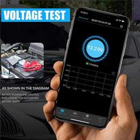 A96I-2X Bluetooth BM2 12V Battery Monitor Car Battery Analyzer Test Battery Diagnostic Tool For Android IOS Phone juoda