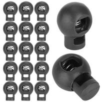 300pcs Single Hole Spring Clip Spring Loaded Toggle Stopper Cord Locks  Luggage Accessories