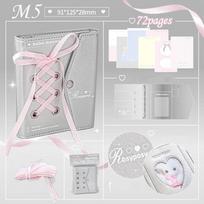 2025 Kawaii Ballet Envelope PU Notebook Planner Yearly Daily Weekly Agenda Book Gift School Stationery sidabras