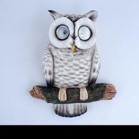 Creative Solar Lights Owl Ornaments Garden Night Lights Ornaments Resin Crafts Home Decoration